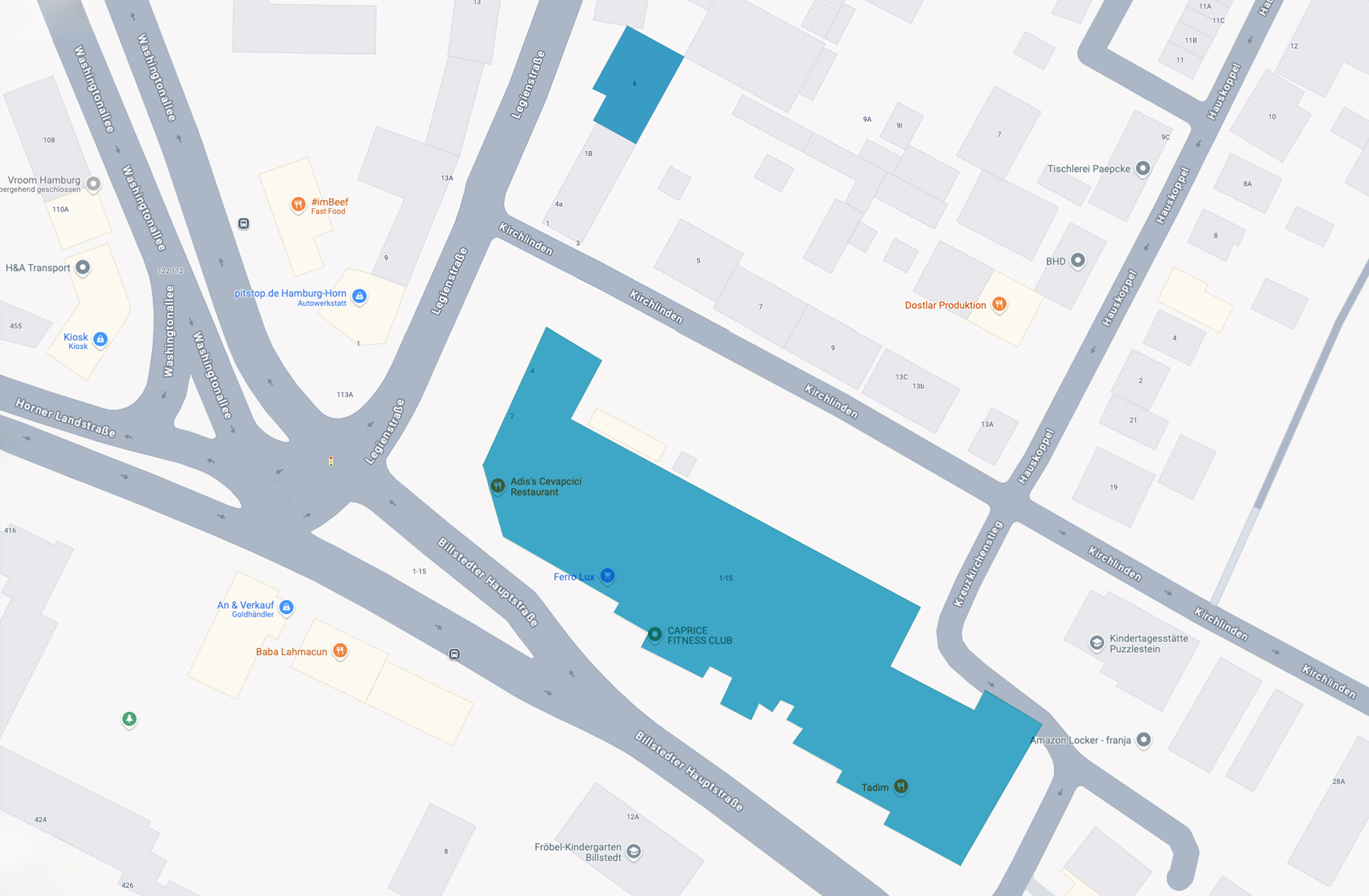 Übersichts-/Straßenkarte
